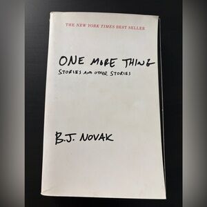 One More Thing by B.J. Novak EUC